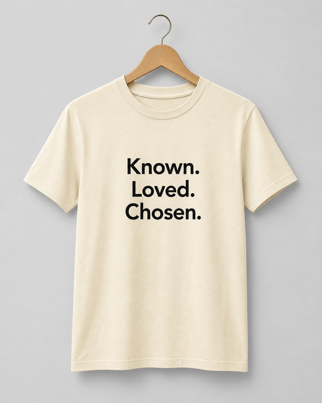 Known. Loved. Chosen. Short Sleeve T-Shirt