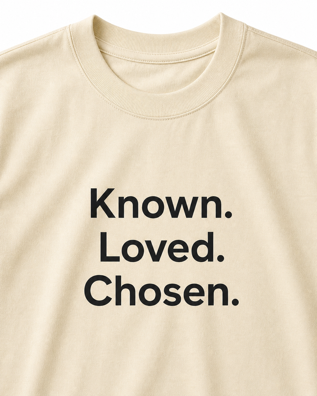 Known. Loved. Chosen. Short Sleeve T-Shirt
